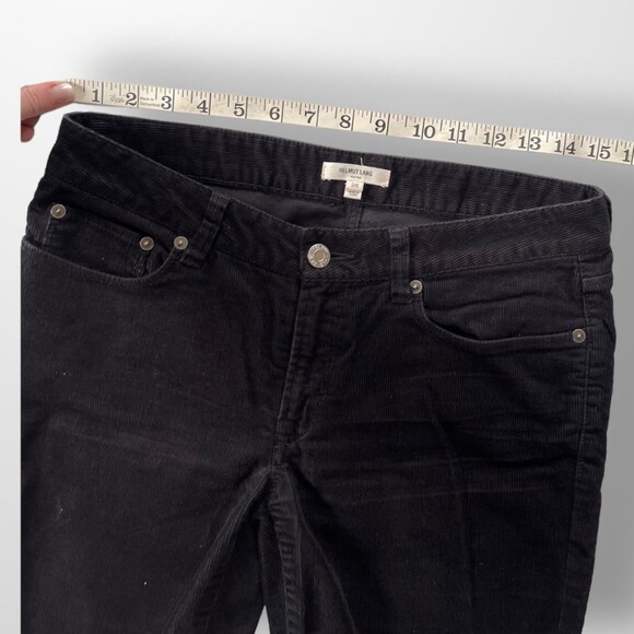 Helmet Lang Mini Corduroy Black Pant - Picture 7 of 9